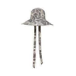 ANIMAL PRINT FLOPPY HAT CREAM -Fashion Haven Shop STEVEMADDEN ACCESSORIES SMA 1069 CREAM preview