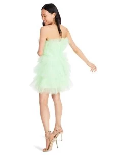 CATHLEEN DRESS LIGHT GREEN 11 CATHLEEN DRESS LIGHT GREEN -Fashion Haven Shop STEVEMADDEN APPAREL RTW0347 GREEN 04