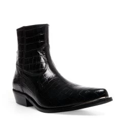 CAPRICORN BLACK CROCODILE 8 CAPRICORN BLACK CROCODILE -Fashion Haven Shop STEVEMADDEN BOOTS CAPRICORN BLACK CROCODILE