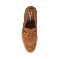 LEVON COGNAC SUEDE -Fashion Haven Shop STEVEMADDEN CASUAL LEVON COGNAC SUEDE TOP