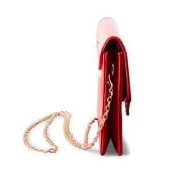 BWORLDLY RED PATENT 9 BWORLDLY RED PATENT -Fashion Haven Shop STEVEMADDEN HANDBAGS BWORLDLY RED PATENT SIDE