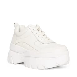 HANSEL WHITE -Fashion Haven Shop STEVEMADDEN INTL HANSEL WHITE LEATHER