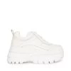 HANSEL WHITE 2 HANSEL WHITE -Fashion Haven Shop STEVEMADDEN INTL HANSEL WHITE LEATHER SIDE