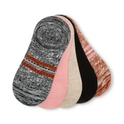 MARLED RIB SNEAKER SOCK BLACK MULTI