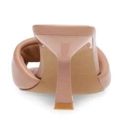 THAI TAN LEATHER -Fashion Haven Shop STEVEMADDEN SANDALS THAI NUDE LEATHER BACK