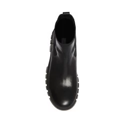 ABRAM BLACK LEATHER -Fashion Haven Shop STEVEMADDEN SHOES ABRAM BLACK LEATHER TOP