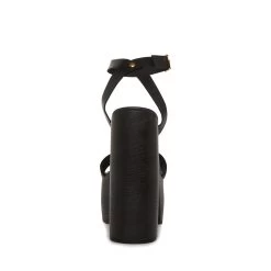 ALESSIA BLACK LEATHER 11 ALESSIA BLACK LEATHER -Fashion Haven Shop STEVEMADDEN SHOES ALESSIA BLACK PATENT BACK