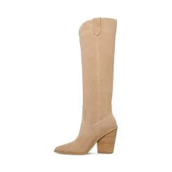 BRONDY TAUPE SUEDE -Fashion Haven Shop STEVEMADDEN SHOES BRONDY TAUPE SUEDE INSIDE