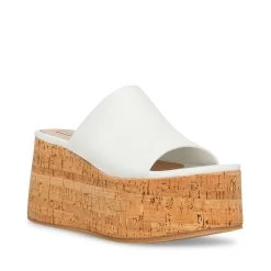 CALYSTA WHITE LEATHER -Fashion Haven Shop STEVEMADDEN SHOES CALYSTA WHITE LEATHER