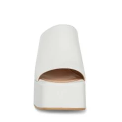 CAPRIA WHITE LEATHER 9 CAPRIA WHITE LEATHER -Fashion Haven Shop STEVEMADDEN SHOES CAPRIA WHITE LEATHER FRONT