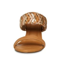 CATHY NATURAL MULTI 9 CATHY NATURAL MULTI -Fashion Haven Shop STEVEMADDEN SHOES CATHY NATURAL MULTI FRONT