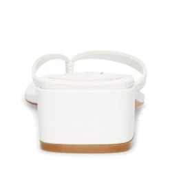 CLAUDETTE WHITE -Fashion Haven Shop STEVEMADDEN SHOES CLAUDETTE WHITE BACK