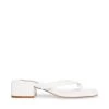 CLAUDETTE WHITE -Fashion Haven Shop STEVEMADDEN SHOES CLAUDETTE WHITE SIDE