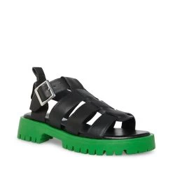 DEVLYN BLACK LEATHER 10 DEVLYN BLACK LEATHER -Fashion Haven Shop STEVEMADDEN SHOES DEVLYN BLACK LEATHER