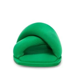 DIXIE GREEN -Fashion Haven Shop STEVEMADDEN SHOES DIXIE GREEN FRONT