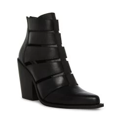 DRIFTER BLACK LEATHER -Fashion Haven Shop STEVEMADDEN SHOES DRIFTER BLACK LEATHER