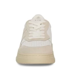 JAZZ WHITE/GREY -Fashion Haven Shop STEVEMADDEN SHOES JAZZ WHITE GREY FRONT