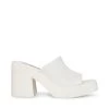 KANE WHITE LEATHER -Fashion Haven Shop STEVEMADDEN SHOES KANE WHITE LEATHER SIDE