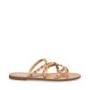 KELSEY NATURAL MULTI -Fashion Haven Shop STEVEMADDEN SHOES KELSEY NATURAL MULTI SIDE 1
