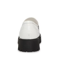 LANDO WHITE LEATHER 11 LANDO WHITE LEATHER -Fashion Haven Shop STEVEMADDEN SHOES LANDO WHITE LEATHER BACK