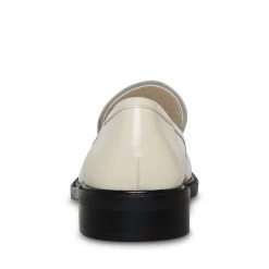 LARUSSO BONE LEATHER -Fashion Haven Shop STEVEMADDEN SHOES LARUSSO BONE LEATHER BACK