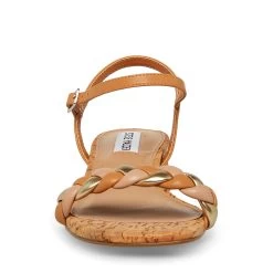 MELINDA NATURAL MULTI -Fashion Haven Shop STEVEMADDEN SHOES MELINDA NATURAL MULTI FRONT