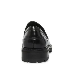 MINKA BLACK LEATHER -Fashion Haven Shop STEVEMADDEN SHOES MINKA BLACK LEATHER BACK