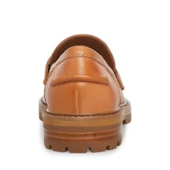 MINKA TAN LEATHER -Fashion Haven Shop STEVEMADDEN SHOES MINKA TAN LEATHER BACK