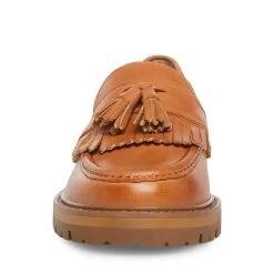 MINKA TAN LEATHER -Fashion Haven Shop STEVEMADDEN SHOES MINKA TAN LEATHER FRONT