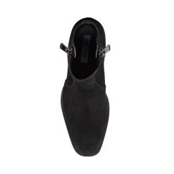 NOLE BLACK SUEDE -Fashion Haven Shop STEVEMADDEN SHOES NOLE BLACK SUEDE TOP