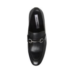 PHILIPPE BLACK LEATHER -Fashion Haven Shop STEVEMADDEN SHOES PHILIPPE BLACK LEATHER TOP