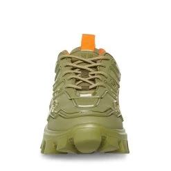 PONCE OLIVE MULTI -Fashion Haven Shop STEVEMADDEN SHOES PONCE OLIVE MULTI FRONT