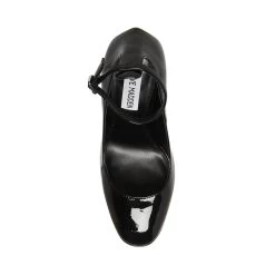 SKYRISE BLACK PATENT -Fashion Haven Shop STEVEMADDEN SHOES SKYRISE BLACK PATENT TOP