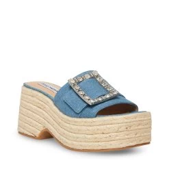 Fashion Haven Shop -Fashion Haven Shop STEVEMADDEN SHOES SOLANA DENIM FABRIC
