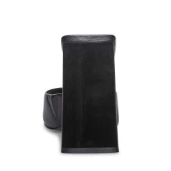 TWISTS BLACK LEATHER -Fashion Haven Shop STEVEMADDEN SHOES TWISTS BLACK LEATHER5