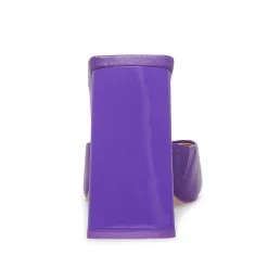 TWISTS PURPLE LEATHER -Fashion Haven Shop STEVEMADDEN SHOES TWISTS PURPLE LEATHER BACK