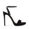 WAFER BLACK SUEDE -Fashion Haven Shop STEVEMADDEN SHOES WAFER BLACK SUEDE SIDE