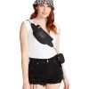 WARPED CHECK BUCKET HAT WHITE 2 WARPED CHECK BUCKET HAT WHITE -Fashion Haven Shop STEVEMADDEN ACCESSORIES SMA 1669 WHITE 01