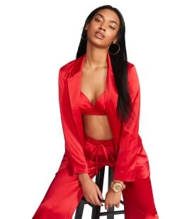 AUDREY JACKET RED -Fashion Haven Shop STEVEMADDEN APPAREL BL202434 RED 05