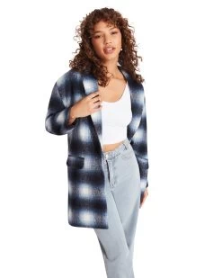 ZOEY JACKET NAVY -Fashion Haven Shop STEVEMADDEN APPAREL BM300513 NAVY 03