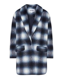 ZOEY JACKET NAVY -Fashion Haven Shop STEVEMADDEN APPAREL BM300513 NAVY 68482