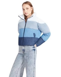 DAISY JACKET DENIM FABRIC -Fashion Haven Shop STEVEMADDEN APPAREL BM300519 DENIM 02