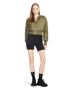 EVA JACKET OLIVE -Fashion Haven Shop STEVEMADDEN APPAREL BM300522 OLIVE 02