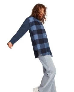 SOPHIA SHACKET NAVY 11 SOPHIA SHACKET NAVY -Fashion Haven Shop STEVEMADDEN APPAREL BM302754 NAVY 04