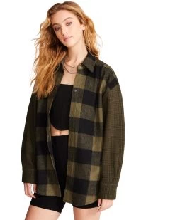 SOPHIA SHACKET GREEN 12 SOPHIA SHACKET GREEN -Fashion Haven Shop STEVEMADDEN APPAREL BM302754 SAGE 04