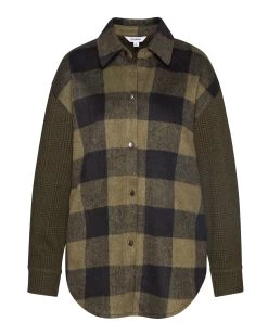 SOPHIA SHACKET GREEN 15 SOPHIA SHACKET GREEN -Fashion Haven Shop STEVEMADDEN APPAREL BM302754 SAGE GHOST