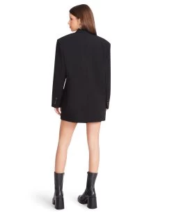 ISABELLA BLAZER BLACK 13 ISABELLA BLAZER BLACK -Fashion Haven Shop STEVEMADDEN APPAREL BM302760 BLACK 07