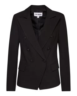 NAOMI BLAZER BLACK 17 NAOMI BLAZER BLACK -Fashion Haven Shop STEVEMADDEN APPAREL BM302765 BLACK 68705