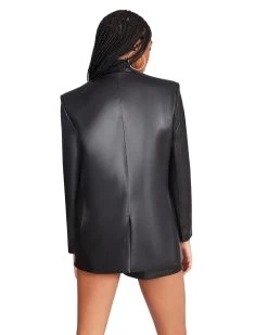 AUDREY BLAZER BLACK -Fashion Haven Shop STEVEMADDEN APPAREL BM302770 BLACK 12
