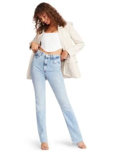 AUDREY BLAZER BONE 11 AUDREY BLAZER BONE -Fashion Haven Shop STEVEMADDEN APPAREL BM302770 BONE 01